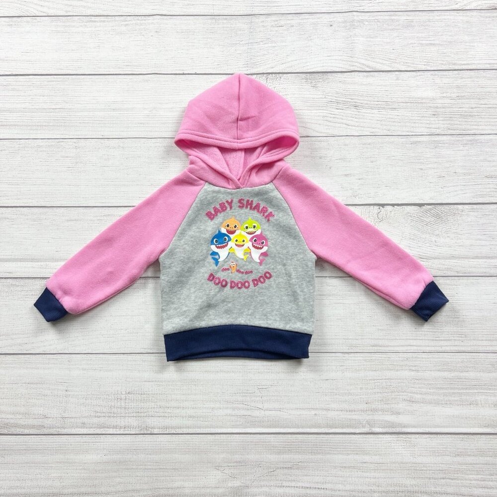 Nickelodeon Pinkfong Baby Shark Raglan Hoodie
